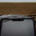 EKO Mirage-T 50 Liter / 13.2 Gallon Touchless Rectangular Motion Sensor Trash Can, Brushed Stainless Steel Finish (Matte Black)