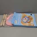 Kikidex Magnetic Drawing Board, Toddler Girl Toys for 1-2 Year Old, Doodle Board Pad Learning and Educational Toys for 1 2 3 Year Old Baby Kids Birthday Gift(Soft Pink)