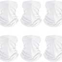 Geyoga 3:Pieces Summer UV Protection Cooling Neck Gaiter Face Clothing Neck Gaiter Mask Scarf Sunscreen Breathable Bandana