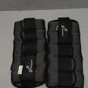 Sportneer Adjustable Ankle Weights Set - 1 Pair (2-10 lbs) Removable Sandbags for Women & Men, Comfortable Neoprene Leg Weights for Walking, Running, Pilates, Yoga, Home Workout & Physical Therapy (Dark Gray)