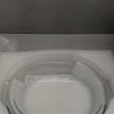 M MCIRCO 4-Piece Glass Casserole Baking Dish, Set of 2 Casseroles With Glass Lids, 1.9 Qt and 3 Qt