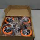 4 Inch Stem Caster Wheels Heavy Duty with Dual Locking 2000Lbs, Threaded Stem Casters 1/2" -13 x 1, Swivel Industrial Casters Set of 4, Wheels for Cart and Furniture