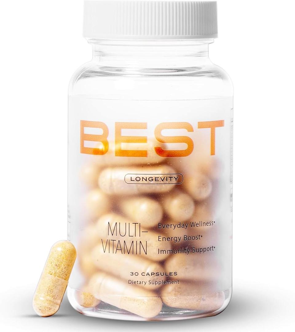 Best Multivitamin for Women with Vitamin D, E  Complete Daily Womens Multivitamin with Biotin, B12, Calcium - Menopause Support Over 40, Complete Natural Energy, Non-GMO - 30 Day Supply