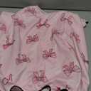 Cute Pink Bow Travel Luggage Cover, High Elasticity Washable Suitcase Cover Protector Fit 22-24 in Luggage Travel Accessories