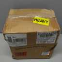 GICOOL 4.10/3.50-4" Flat Free Tire and Wheel, 10" Heavy Duty Solid Tire, 5/8" Axle Bore Hole, 2.2" Offset Hub, for Hand Truck Garden Cart Wagon Trolley Dolly Replacement, 2 Pack