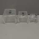 Acylic Riser Square Display Stand For Cupcakes, Arts and Crafts (Clear, 6P-4&5&6INCH)