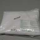 NICETOWN White Sheer Curtains 84 inches Long - Home Decoration Grommet Airy & Lightweight Elegant Window Treatments with Light Filtering for Bedroom/Living Room (2 Panels, W54 x L84)