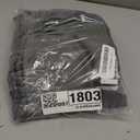 NICETOWN Grey Kitchen Blackout Short Curtain Panels for Bedroom, 45 Inch Long Thermal Insulated Grommet Top Blackout Draperies and Drapes (2 Panels, W42 x L45 -Inch, Grey)