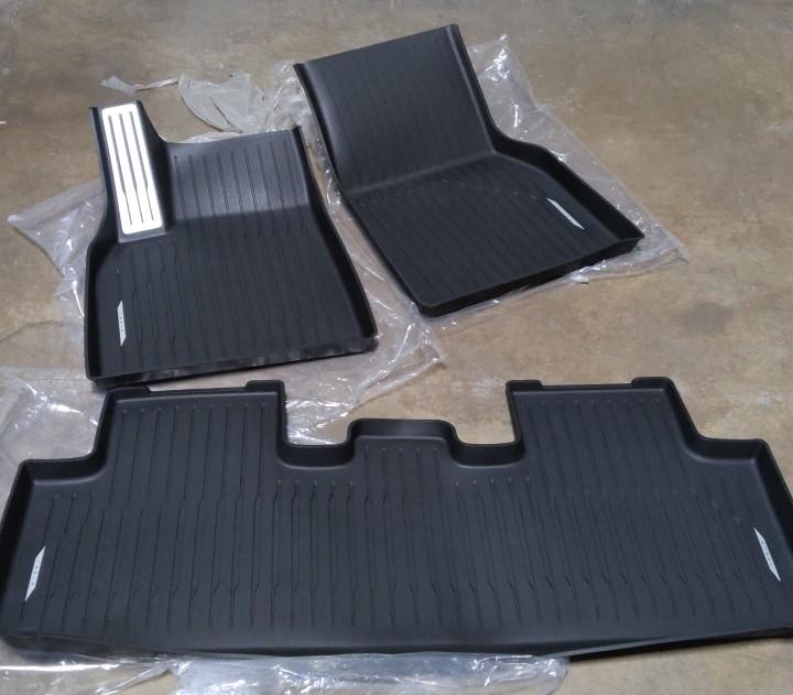 Floor Mats for Tesla 3, All Weather Mats