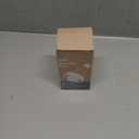 Aesthetic Plush LED Night Light, 1200mAh Rechargeable Mood Lamp, 3 Color Temperatures (Warm/Nature/Cool), 150 Lumens Dimmable Nursery Light with Remote, 1-4H Timer, Bedside Decor, White