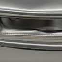 Travel Makeup Bag Women's Large Capacity Cosmetic Portable Organizer Large Opening Waterproof Storage Toiletry Bags Vertical Free-Standing Brush Holder for Easy Access Silver