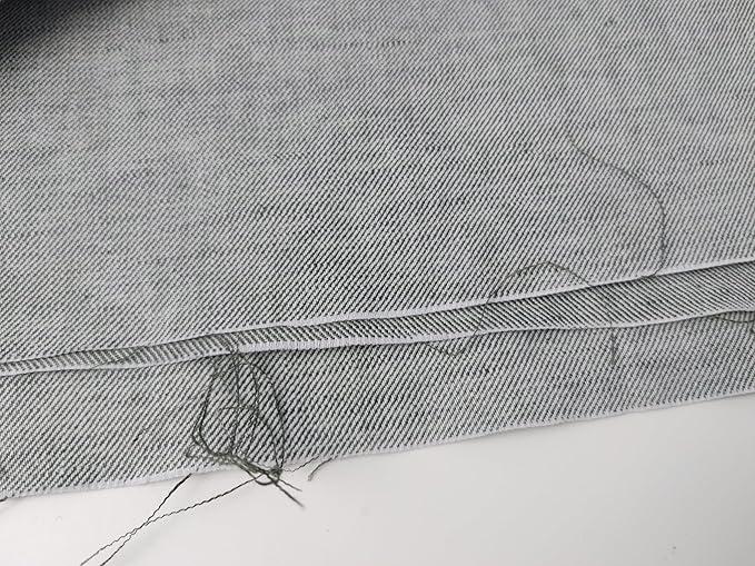 Linen Cotton Twill Chambray Fabric 3420 4960 7622 2979 4957 4959 4958 7544 Green(Light)