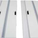 H2Pro Glass Canopy 2Piece Set for Marineland 55 Gallon Aquarium Fish Tank (Each Piece Measure 23 x 11.46 x 0.16in)