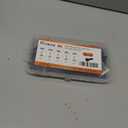 M6 x 30mm 35mm 40mm 45mm 50mm Flat Head Hex Socket Cap Screws Countersunk Bolts, 10.9 Grade Alloy Steel, Black Oxide Finish, Fully Threaded, Metric Allen Hex Drive, Assortment Kit 50Pcs