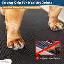 Dog Ramp for Couch Non-Slip, Sturdy Build Foldable Wooden Dog Ramp Supports up to 200 lbs 7 Adjustable Heights (14" - 20.5") Enhanced Stability Birchwood Pet Ramp for Small Dogs Natural
