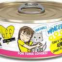 Weruva BFF Minced Natural Wet Cat Food, Tuna and Chicken 4 Eva in Gravy, 5.5oz Can, Pack of 24 (EXP 12/31/28)