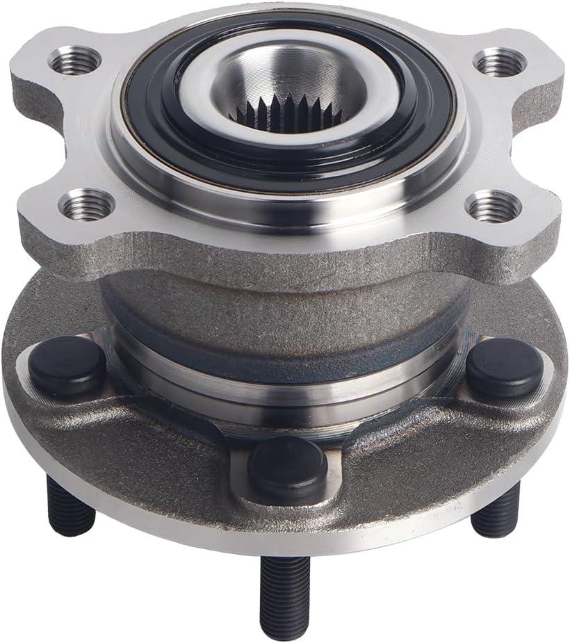 Autoround 512500 Rear Wheel Bearing and Hub Assembly Compatible with Ford Escape (AWD) 13-18, Lincoln MKC (AWD) 15-19 Select Reserve 17-18, 5 Lug w/ABS