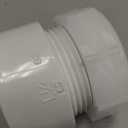 NIBCO Fig No 4801-7, 1-1/4 in. PVC DWV Trap Adapter Hub x Slip Joint