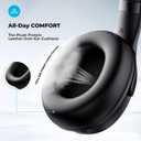 havit Active Noise Cancelling Headphones, Wireless Headphones Over Ear, Foldable Bluetooth 5.3 Over The Ear Headphone, 50H Playtime, HD Stereo Sound, Custom EQ via App for Travel, Office, Home