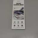 SXhyf Crevice Cleaning Brush - Grout Scrub Brush, House Cleaning Supplies, Gap Cleaning Tools, Home Essentials, Gifts for Women Men, Hard Bristle Crevice Cleaner Brush for Household Use, Bathroom (Black)