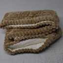 Mivnue Pet Couch Cover, Couch Covers for Dogs, Washable Dog Sofa Covers Couch Protector, Fuzzy Non Slip Couch Slipcover Pet Friendly (27.6" x 70.9", Brown)