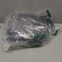 Magnetic Thermal Insulated Door Curtain for 34"x 78" Doors, Visible Door Cover for Home RV Heat Insulation, Magnetic Closure Thick Blanket for Doorway to Keep Warm in Winter Cool in Summer (Black + Clear)