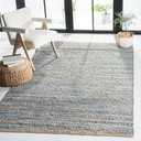 SEASIDE AREA RUG, LIGHT BLUE 5FT X 7FT 3IN (152.4CM X 220.98CM)