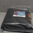 Dog Car Seat for Large Dogs, Back Seat Extender for Dogs, Foldable Pet Car Seat with Waterproof Oxford Fabric and Non-Slip Bottom, All-Around Protection and Strong Support (Black)