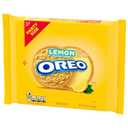 OREO Lemon Creme Sandwich Cookies, Party Size, 24.95 oz (Pack of 1)
