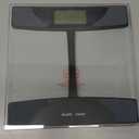 Glass Weight Tracking Scale Black/Clear - Health-O-Meter