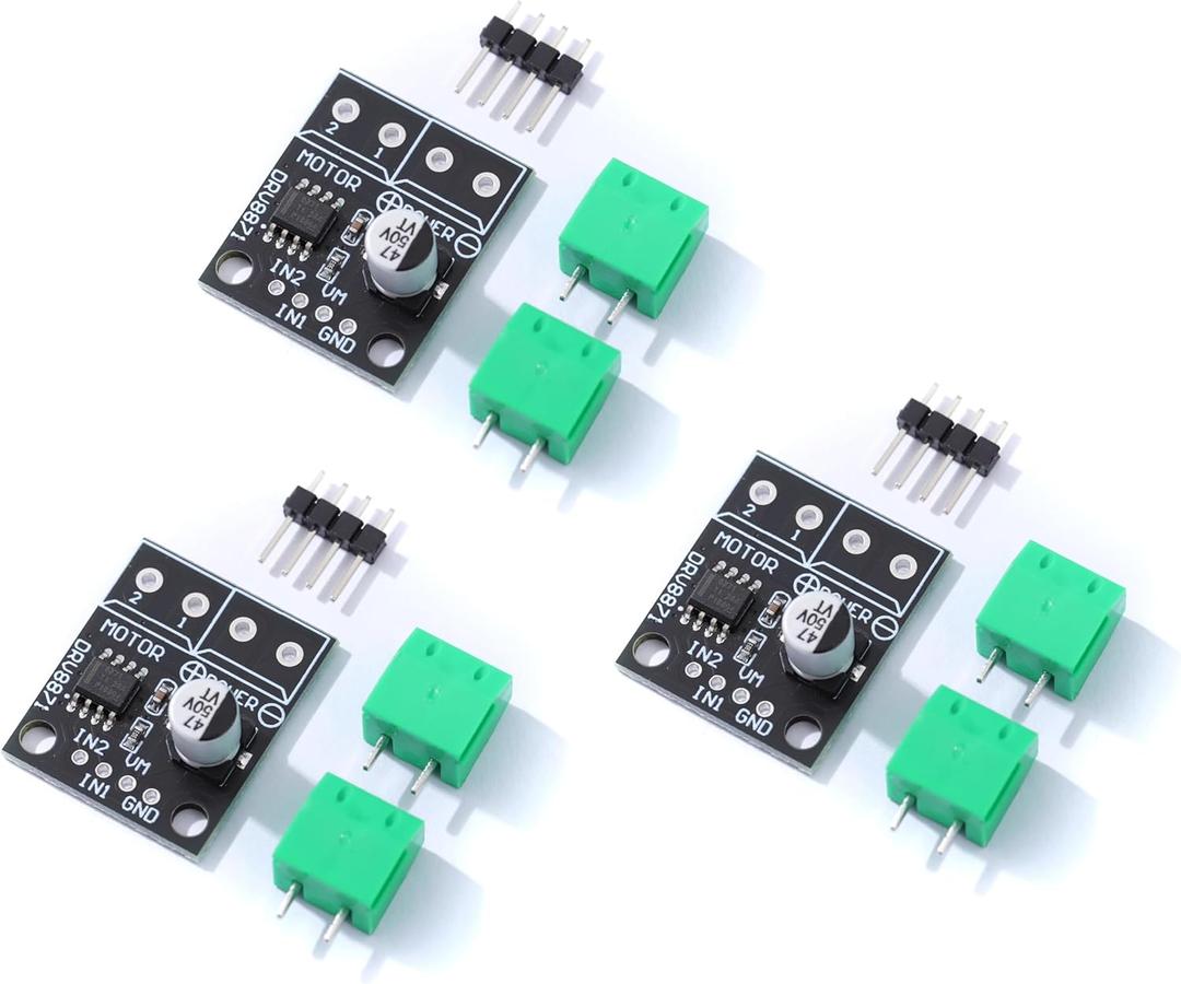 Teyleten Robot DRV8871 Motor Driver DC Motor Driver H-Bridge PWM Driver Module 3.6A 3pcs