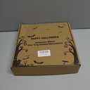 6 FT 54 LED Halloween Lights, 8 Modes & Timer Battery Operated Halloween Pumpkins Lights with Willow Vine Twig Garland, 3D Waterproof Decorations Lights for Home Indoor Wall Fireplace Mantle Party