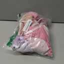 DRESHOW BQUBO 3 Pack Newborn Baby Swaddle Blanket with Hats Infant Adjustable Swaddling Wraps with Bear Ears Cap for 6-12 Lbs Newborns & 0-3 Months Girls Boys (3 Sets: Blankets + Bow Hats (Beige-Pink, Dark Pink, Light Purple)