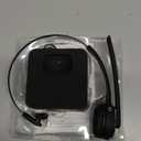 Trucker Bluetooth Headset with Microphone, Wireless Cell Phone Headset with Noise Canceling Mic Charging Base Mute Function for Home Office Call Center Skype (Black & Silver)