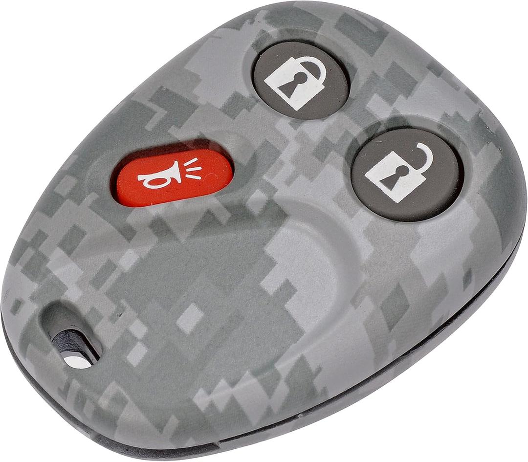 Dorman 13618GYC Keyless Remote Case Compatible with Select Models, Gray Digital Camouflage