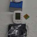 Blood Pressure Monitor, Blood Pressure Cuff 22-42cm - 2 * 99 Sets of Memory, 4*AAA Battery Included, White