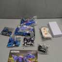 Yerloa Dinosaur Toys for Boys Age 8-12 5-7 6-7, Jurassic Building Kits for Kids 6 7 8 9 10 11 12 + Year Old, 343 Pcs Remote Control STEM Projects Building Blocks Sets Educational Birthday Easter Gifts (Blue)