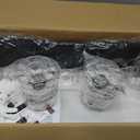 Bathroom Vanity Light Fixtures 4-Light Hammered Glass Modern Wall Mounted Over Mirror Black - VL01BKH-4