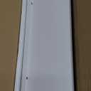 RICHER HOUSE 5 Set White Floating Shelves, Modern Picture Ledge Shelf with Lip for Wall Storage in Nursery, Bedroom, Living Room, Bathroom