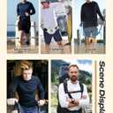 Long Sleeve Shirts for Men - Quick Dry Moisture Wicking UV UPF Sun Protection T-Shirts for Fishing Workout Swim (Black, XL)