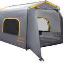 San Hima SUV Tailgate Tent for Camping, Car Tent with Detachable Awning, Waterproof 3000mm & UV50+ 210D Oxford, Fits SUV Van Minivan Jeep CUV Model Y, Windproof with Storage Bag