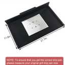463347519 Grill Grease Tray Replacement for Charbroil Performance 4 5 Burners Grill, G470-0800-W1 Drip Tray with Catch Pan for Char Broil, 10Pcs Drip Pan Liners for Char-Broil 463342118
