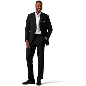 Alton Lane Mercantile Suit Tailored Fit - Premium Quality Suits for Men, Stylish and Elegant Formal Suit for Men, Black, 38S