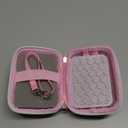 Comecase Carrying & Protective Case for Digital Camera, for CAMKORY/for Kodak Pixpro/for Canon PowerShot ELPH 180/190 / for Sony DSCW800 DSCW830 Cameras for Travel-Pink