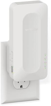 NETGEAR WiFi 6 Range Extender (EAX17) - AX3000 Dual-Band Wireless Signal Booster & Repeater (up to 3.0 Gbps Speed) - Add up to 1,500 sq. ft., 20 Devices - WPA3 Security, Smart Roaming
