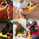 2 x POPLAY Screaming Chicken, Squeaky Chicken Dog Toys Gag Gifts Prank Novelty Toy Party Favors for Kids Adults April Fools Pranks Goodie Bag Fillers Basket Stuffers