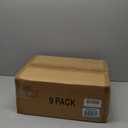 7 code Large Clear Shoe Boxes OrganizerThicker Material Stronger Shoe Box with Magnetic Door, Stackable Shoe Storage Box for Closet, Foldable Space-Saving Storage Bins Shoe Cabinet, White 9 Pack