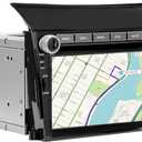 Double Din Car Stereo for Honda Pilot 2009 2010 2011 2012 2013 Android 11.0 OS 6G RAM+128G ROM 6.2 Inch Touchscreen Built in Navigation DVD/WiFi/GPS,Support 4G/Android Auto/Carplay