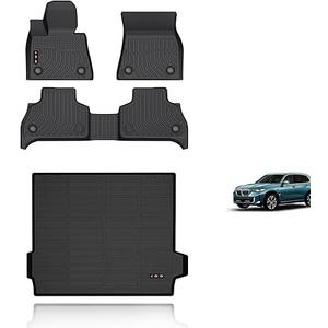 KELCSEECS Floor Mats & Cargo Liner Custom for BMW X5 2026 2025 2024 2023 2022 2021 2020 2019 Car Mats Automotive Cargo Mat Floor Liners Trunk Mat X5 All Weather Floor Mats Trunk Liner Black KELCSEECS Floor Mats & Cargo Liner Custom for BMW X5 2026 2025 2024 2023 2022 2021 2020 2019 Car Mats Automotive Cargo Mat Floor Liners Trunk Mat X5 All Weather Floor Mats Trunk Liner Black