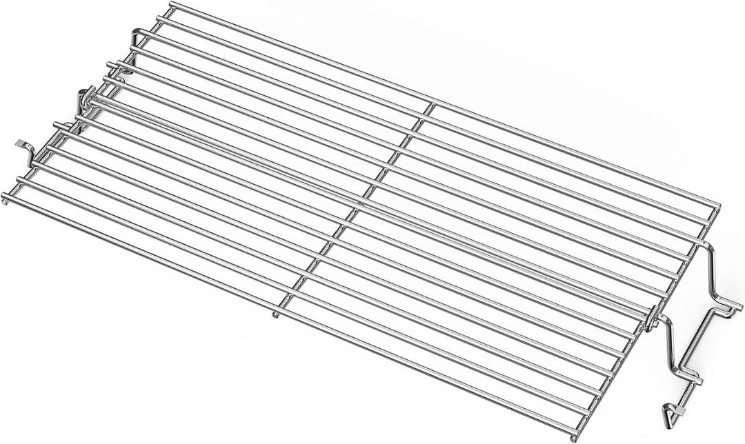 onlyfire Foldable Stainless Steel Warming Rack Grilling Parts for Weber Spirit/Spirit II 200 Series Grills with Front Control Knobs, Replaces Weber 67026, NOT FIT Newest Spirit Manufactured Since 2025